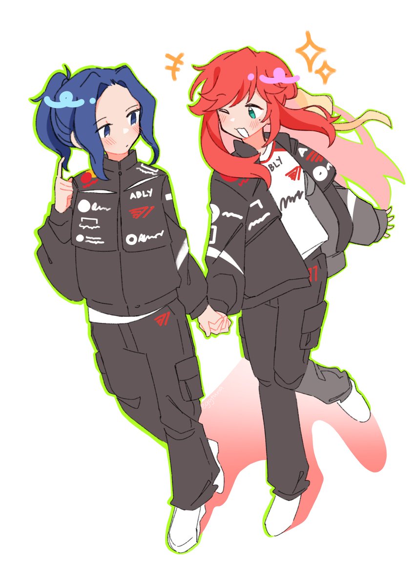 eggtuna's tweet photo. my caitlyn and lux look a little different… #peyria https://t.co/fZ77mMQkkv