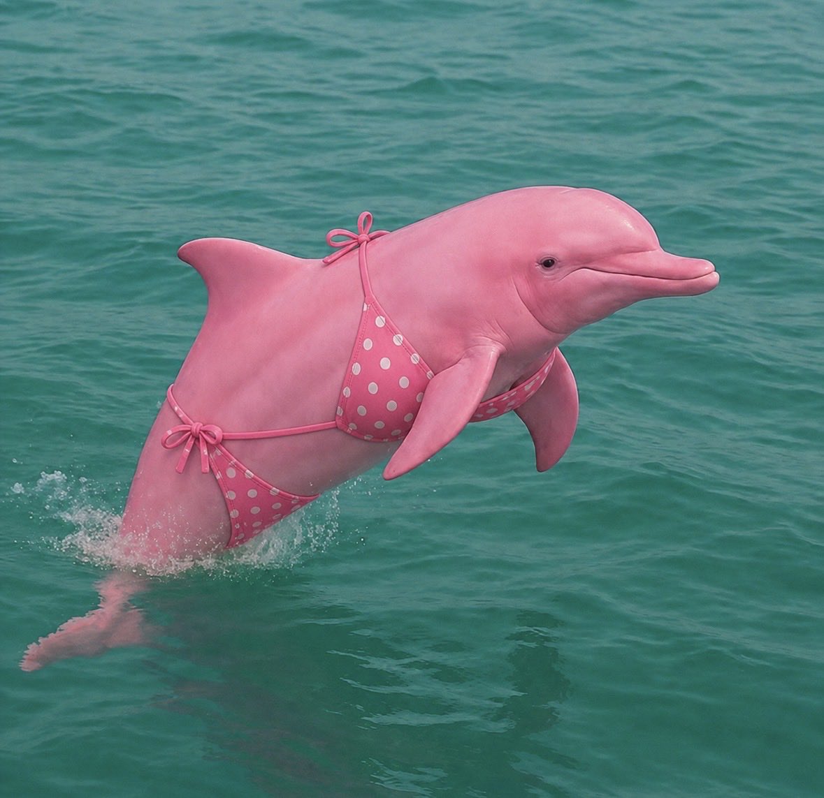 Pink Dolphin tweet media
