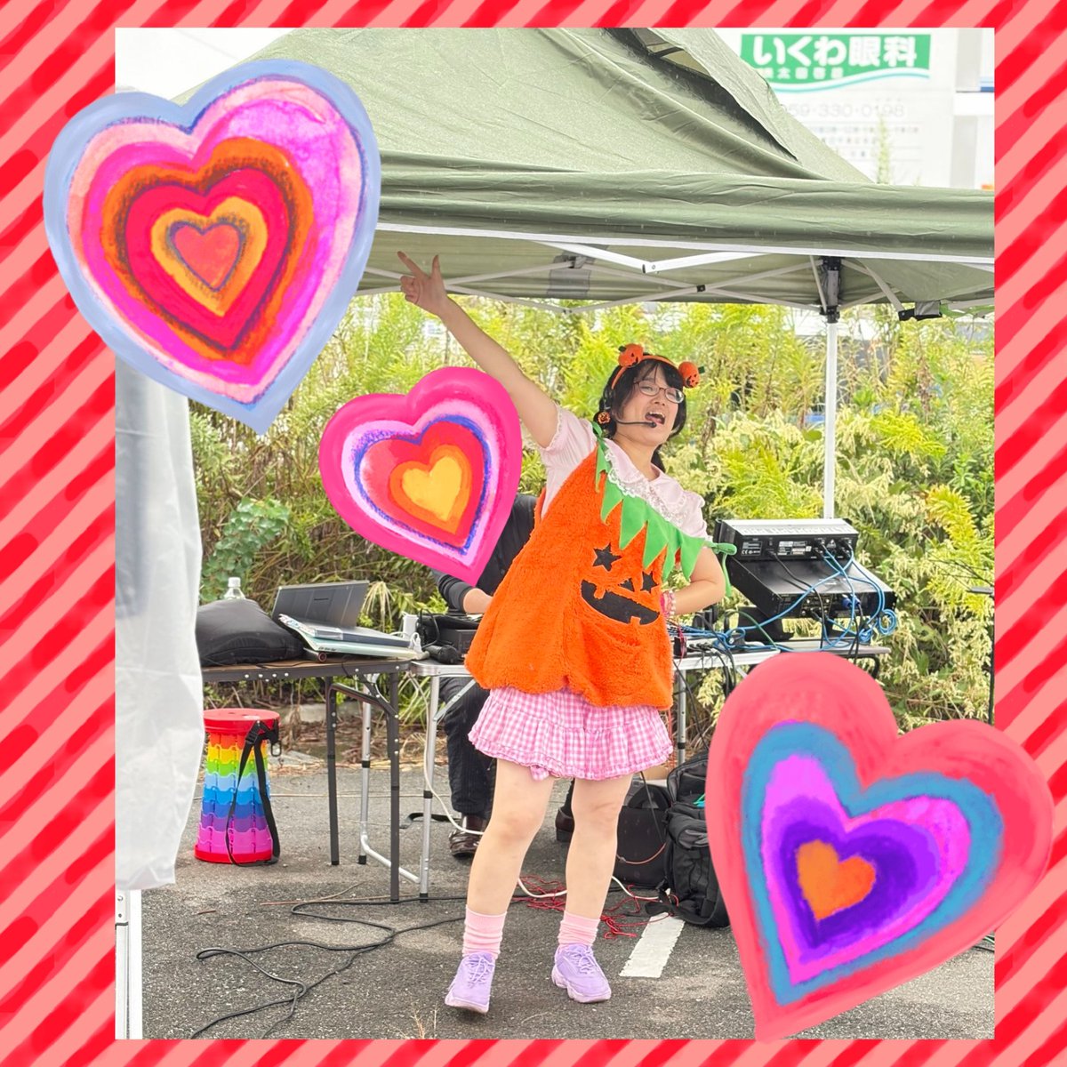 来週の日曜日☺️♥️
5/10(日)は
約７ヶ月ぶりに三重県ライブ✨
だよよおおおお(*｀･ω･)💓🎀💓

イオン四日市尾平店さんで
うたわせたいただきます💜

またうわせていただくことが
できて、とってもうれしいです❤️

あやかわは15:30から♥️
はれるといいね😻❤️

#あやかわいいのライブ