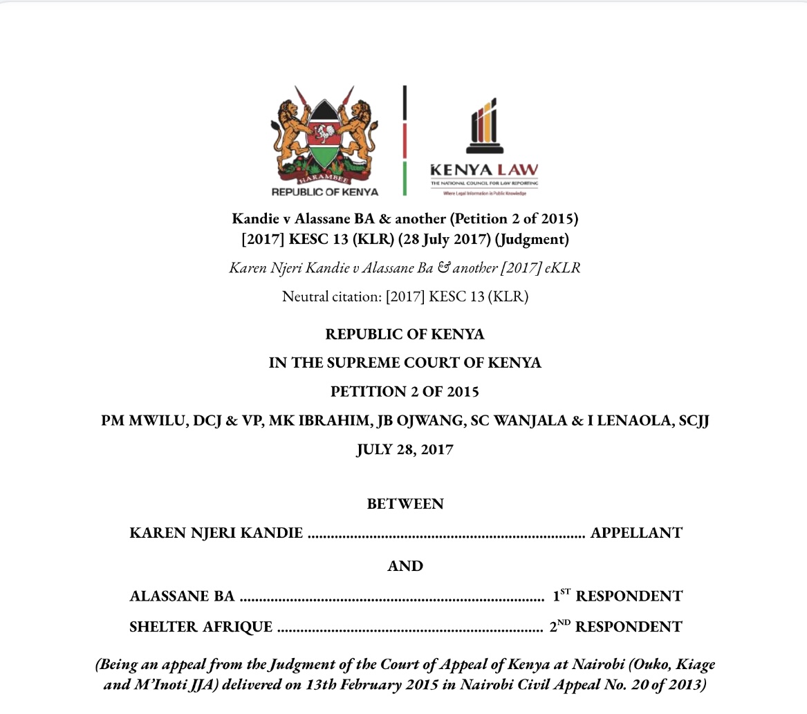 Kenya Judiciary Academy tweet media