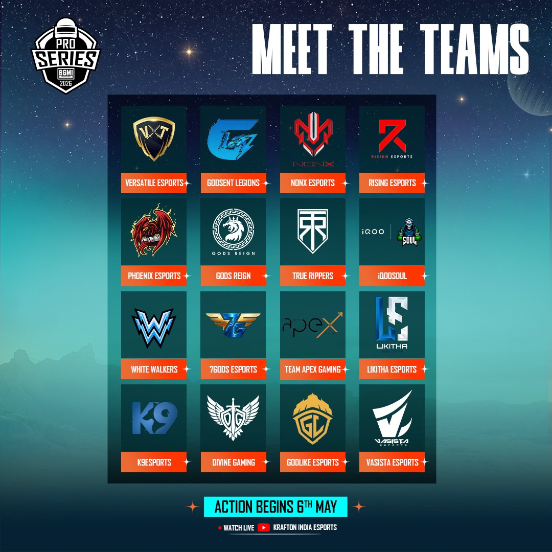 KRAFTON INDIA ESPORTS tweet media