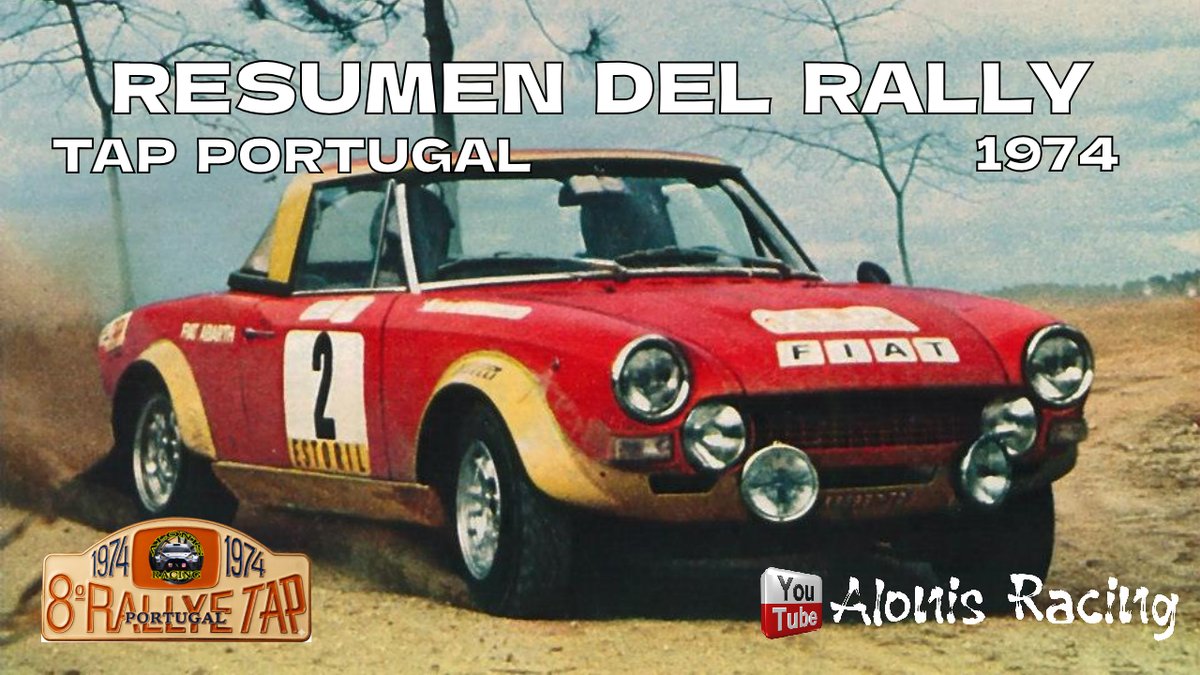 Alonis_Racing's tweet photo. Resumen del Rally TAP Portugal 1974 
#ResumenRallyWRC1974
https://t.co/CzteQkFuh1 https://t.co/GFbTX2G5Ls