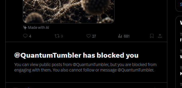 GiannisgrK's tweet image. @QuantumTumbler All good. Just expected a bit more dialogue when the discussion got challenging.It seems physicalism gets too emotional when their view is challenged . who cares🤣  #idealism #physicalism #consciousness
