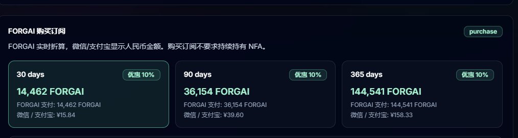Forg AI tweet media