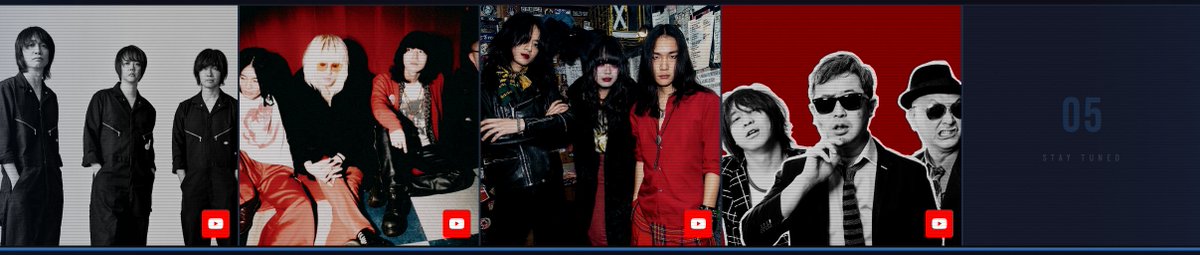 WAX712's tweet photo. 【出会ってください】
出演バンド写真にYouTubeリンクを貼りました！

7/31(金)〜8/2(日)ロックンロールサーカス東京
https://t.co/S3EAQ2irG2

8/8(土)ロックンロールサーカス大阪
https://t.co/Iwl3ZE3L6C

EARLY BIRD（早割）チケット、絶賛発売中！ https://t.co/9an7sflZm3