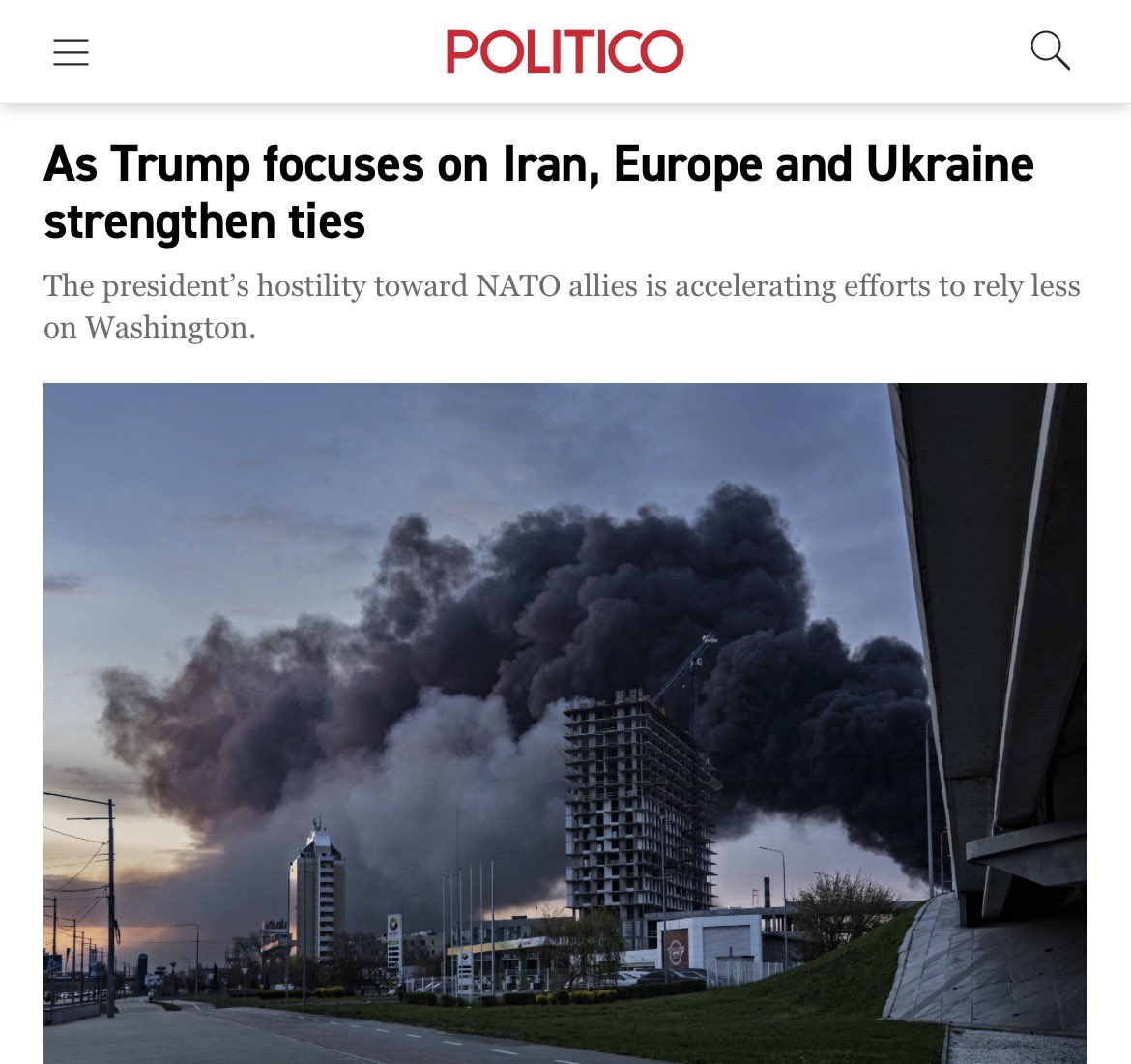 theslyuda's tweet image. ❗️POLITICO reported that Zelensky is preparing talks with Russia in Turkey amid a declining US role and Trump's focus on the war in Iran.

#Ukraine #RussiaUkraineWar #USA #Zelensky #Turkey