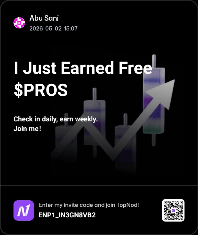 abusani25's tweet photo. Just joined TopNod Energy Park ⚡️
Simple tasks → earn Energy → share weekly $PROS rewards.
The more people join, the bigger the reward pool 
Worth a try！
#topnodenergy
https://t.co/BdaWm8i5st https://t.co/yNjaPjo1SH