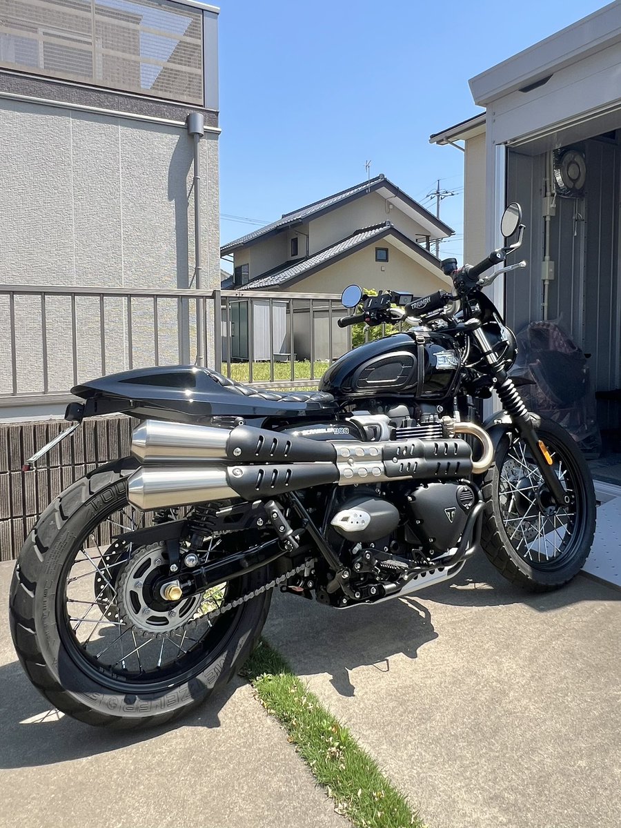 yas_131's tweet photo. 届いたので🛠️
#トライアンフ
#Triumph
#britishcustoms https://t.co/Y8V1yG5BMx