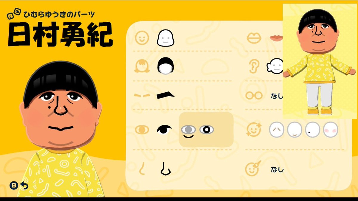 設楽さんがとにかく似なくて、これも今はこれが限界の｢とりあえず｣版