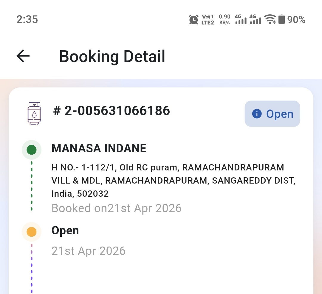 RKYadav8361's tweet photo. @indane_gas @MoPNG_eSeva 
more than 10 days.. 
still gas delivery is pending. 
Pls look into this https://t.co/Rvu1zGTlCe