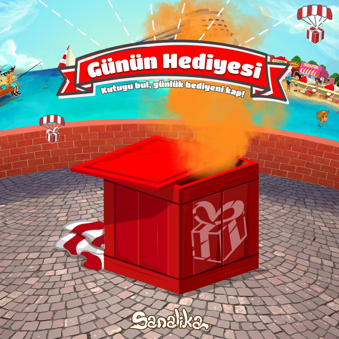 Sanalika's tweet image. Günün hediyesi caddelerden birine düştü! 🎁 🎈

#hediye #cumartesi #sanalika