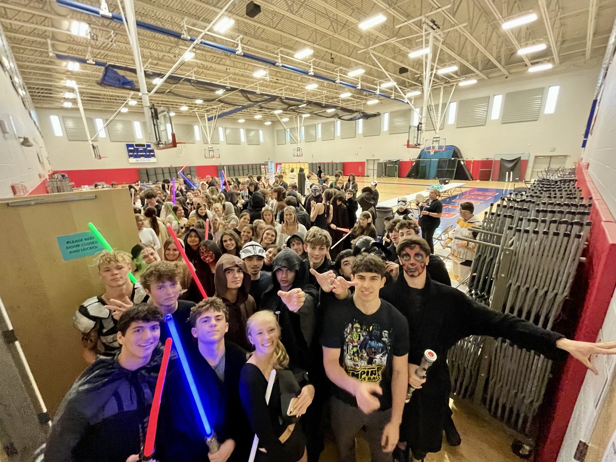 DougFaris's tweet photo. I have to give a shout out to the RHS Class of 2026! Coming up short to keep the Class Day 🏆 hurt, but your Star Wars theme was up there with the best ever!  Thanks for the memory ‘26! 👏🏻💯 @reverelocal https://t.co/4J4Xhd4Ol8
