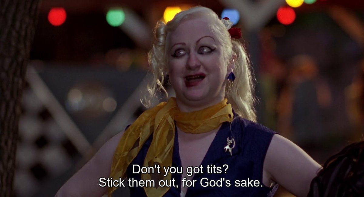 Your daily John Waters screenshot tweet media