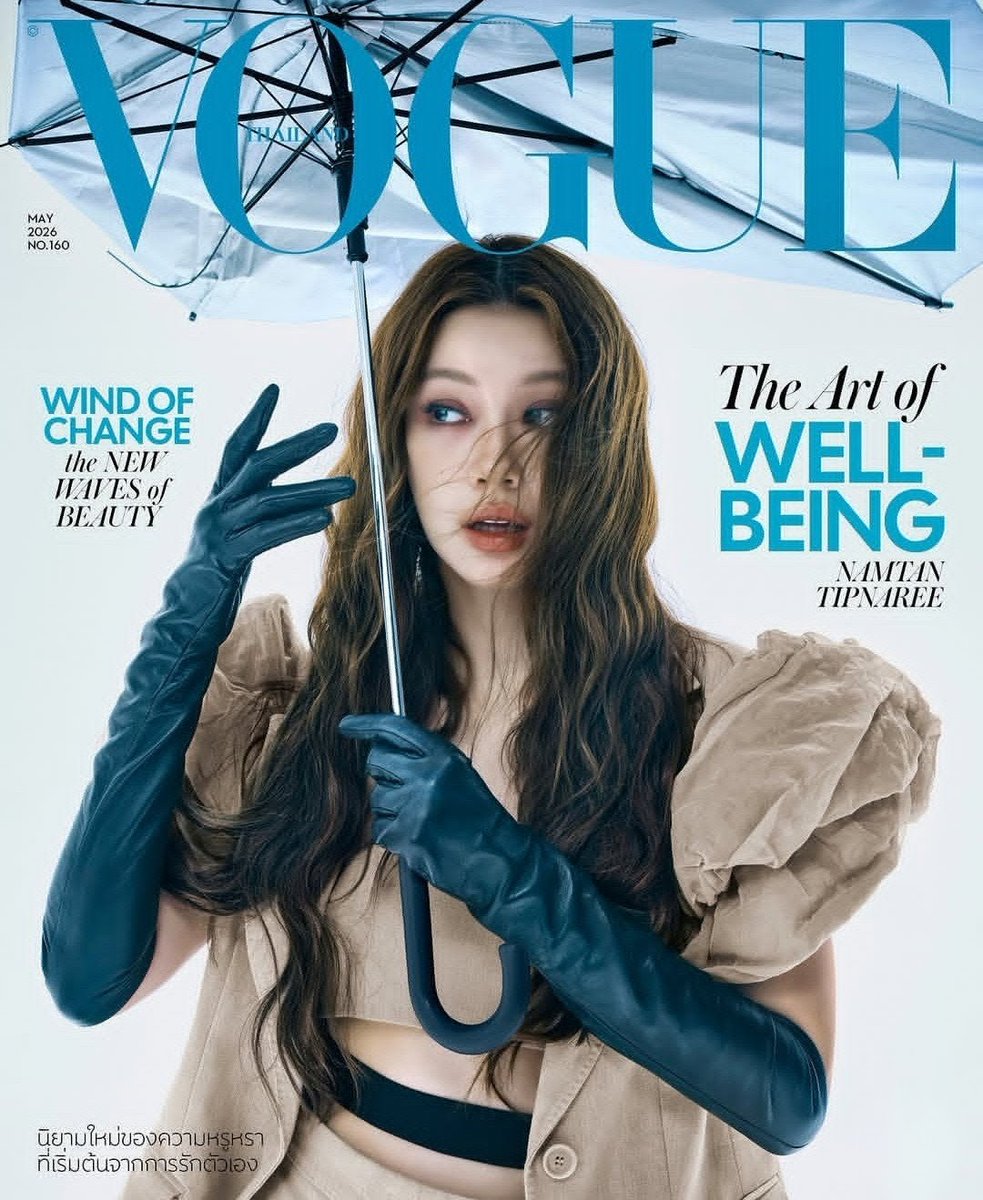 Vsshishi's tweet image. #VogueTHMay2026 #VogueTHxNamtan #MaxMara 
#NamtanTipnaree
Wind of Change .New wave of beauty
