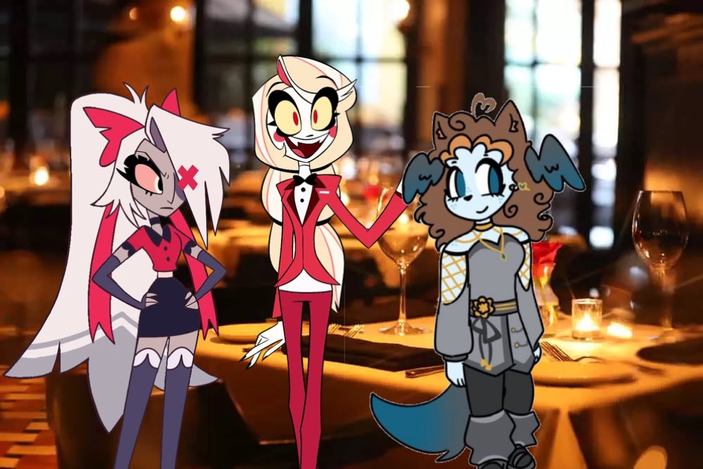 chaggisluvr's tweet photo. dinner date 

)  radi0f1re drew riversona 
#riakotwt #soulbondtwt #fallenprincess https://t.co/QQGzpkOGud