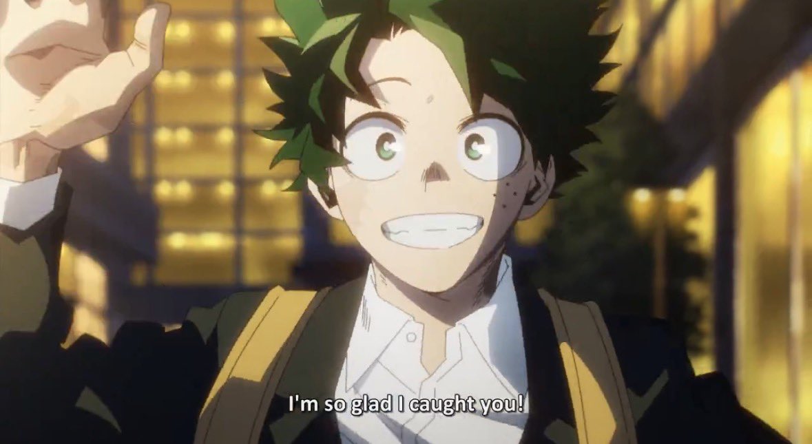 NejiAm52's tweet photo. EVERYTHING ABOUT THIS EPISODE WAS PERFECT I LOVE YOU BONES YOUR AMAZING AND IZUKU LOOKED SO BEAUTIFUL LOOK AT THIS MAN #mha https://t.co/xjQuO2AQij