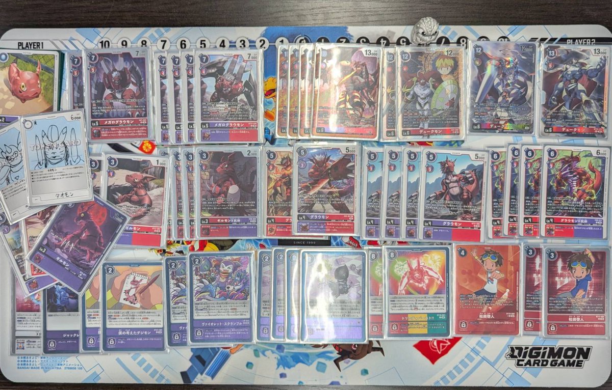 t_fussa's tweet photo. 【トレカ大会結果】

#デジモンカードゲーム
#テイマーバトル

🏆優勝🏆のっく様
⚔️デッキ名⚔️デュークモン
📝コメント📝トリニティバースト!!

優勝おめでとうございます👏🥳

次回ガンダム大会は5/9
テイマーバトル19時〜

皆様のご参加をお待ちしております
#福生 #青梅 https://t.co/nSvjkOmhMZ