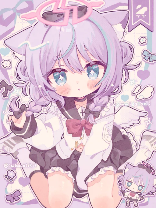 commission ありがとうございました～!! ໒꒱.+
