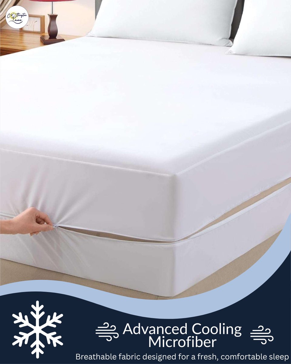 CottingtonLane's tweet image. Better sleep starts with better basics 🛏️

Cottington Lane Zipper Fitted Sheet:
✔️ Ultra-soft microfiber
✔️ Secure zipper fit
✔️ 6-side coverage
Simple upgrade. Big comfort.
🛒 Shop now
amazon.com/dp/B0D93T7X4B?…

#SleepBetter #HomeEssentials #Bedding