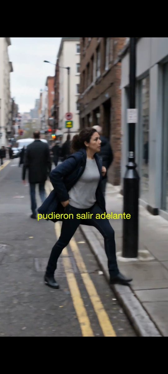 D_Patche's tweet photo. AI SLOP
Se que es más que evidente pero por si alguna persona le cuesta verlo: 
 - La cocina cambia completamente
- Calles que en España no existen ( la IA interpretó Londres seguramente). 
- Cartel ilegible y autobuses que yo sepa rojos ya no hay o casi ninguno. https://t.co/7X28qybECV