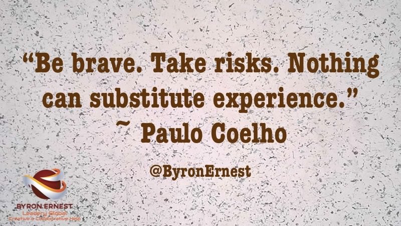 ByronErnest's tweet image. Greetings everyone! 👋 What a great day. Being Brave ➕ Taking Risks 🟰 Experiences
#leadership #Edleadership
#leadershipdevelopment