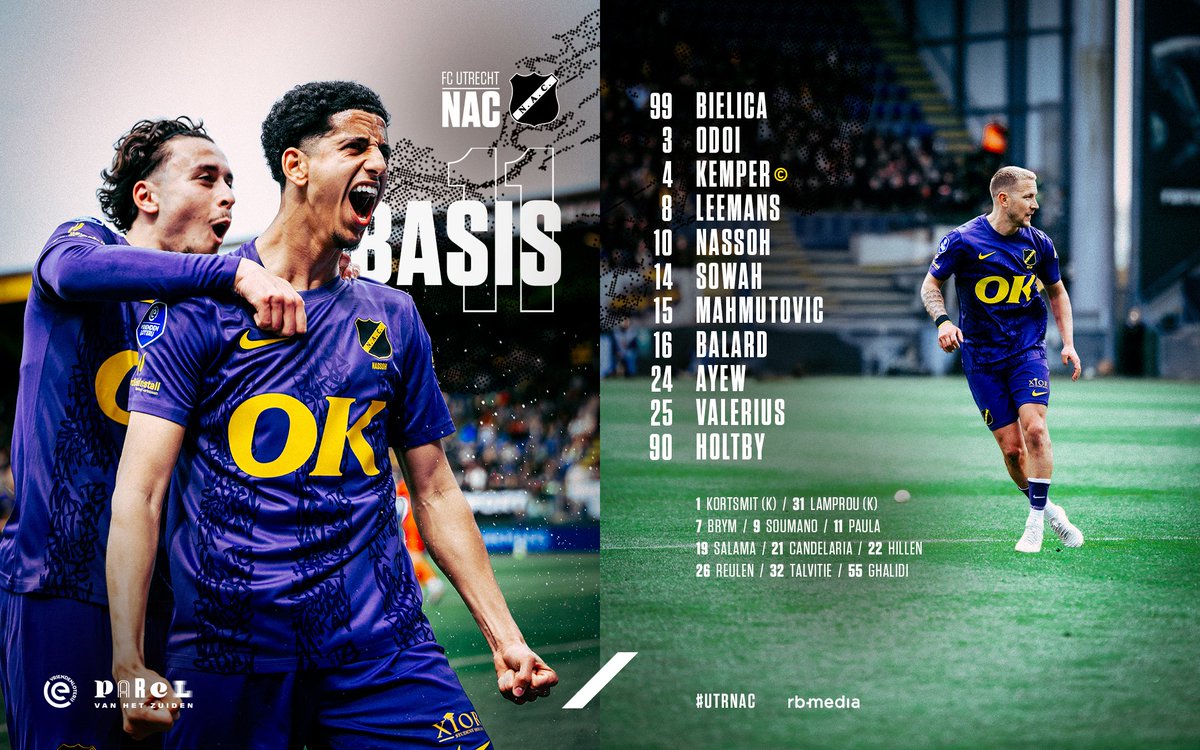 NAC Breda 💛🖤 tweet media