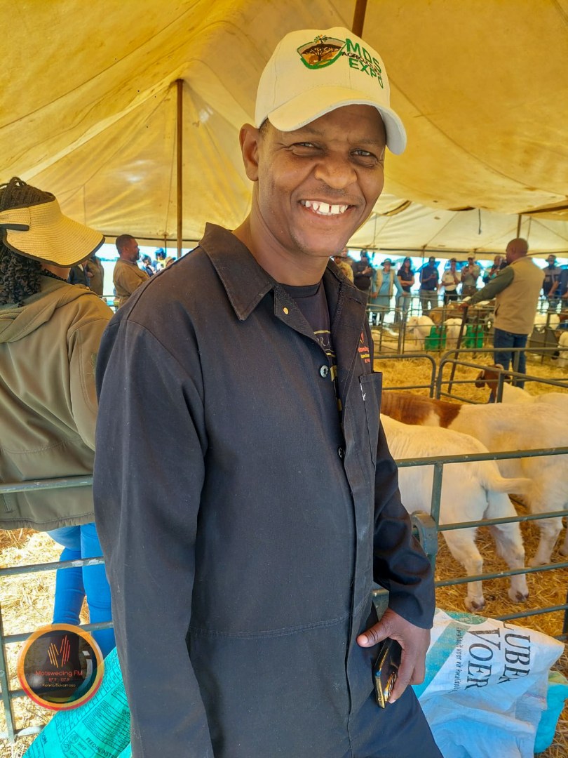 motswedingfm's tweet photo. #TsaEtsho le Tebogo "TJH" Hotane, e tla ka tlhamalalo go tswa mo Morokweng, mo letsatsing la boraro la MDS Agricultural Expo. https://t.co/uB47bEkMka