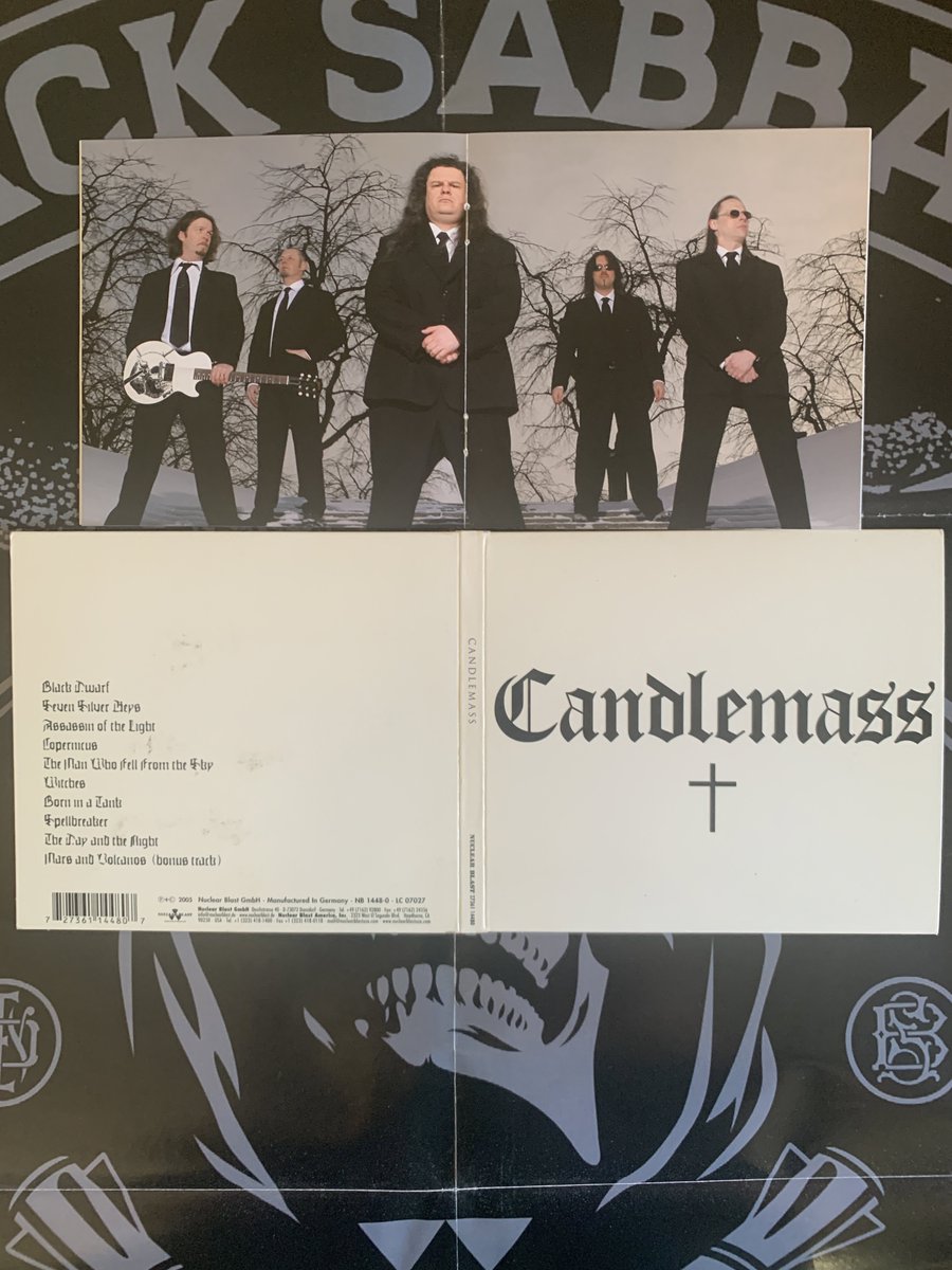 twist3dstrAight's tweet image. ℳ𝓊𝓼𝒾𝓬𓂃✍︎𝄞 #Anniversary ˖ ݁♬⋆.˚

🤘✞ CANDLEMASS ✞🤘

self titled 2005 🇸🇪

#doom #deathmetal #HeavyMetal 
#music #metal #digipack #death @nuclearblast