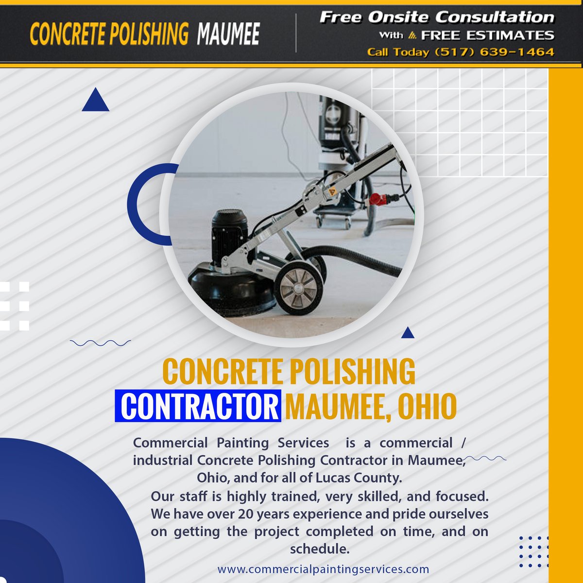 PaintForYou_'s tweet photo. Upgrade your floors with polished concrete in Maumee, Ohio—durable, low-maintenance, and built to handle heavy commercial use. ✨
https://t.co/B4Hbc0fadp
#Concrete_polishing_maumee_ohio https://t.co/DyAAIjDNuz