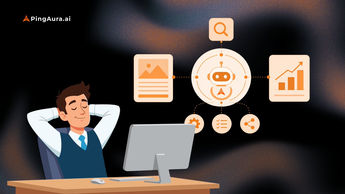 pingaura_ai's tweet photo. #AEO Word of the Day - 'Agentic AI'
#Agentic AI are systems that act autonomously in making decisions, pursuing goals, and taking actions independently, on behalf of the user, rather than just responding to direct commands. In search, agentic #AI can complete multi-step workflows like researching, comparing, and purchasing without human intervention.