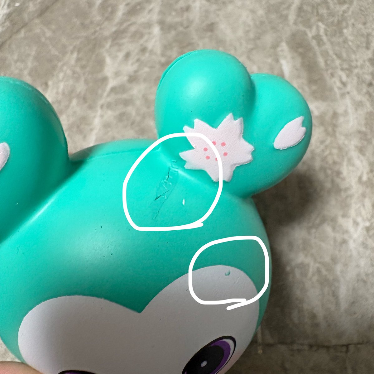 suisi0u's tweet photo. @sana_12p 初めまして。リプありがとうございます。どちらも可能なのですが、スクイーズに初期傷がございますので、そちら踏まえた上で再度ご検討くださいませ。 https://t.co/QMeOD5wPZX