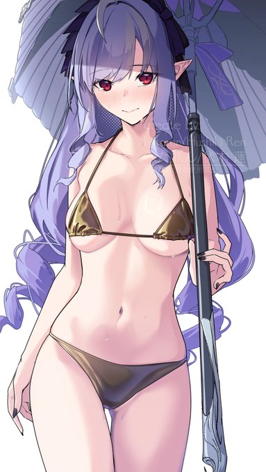 ビビアンは夏が終わっても水着を着てくれたんだ。夏が来る前にも水着を着てくれるはずだ。
ゴールデンビキニを着てくれないかな。ビビアン。 