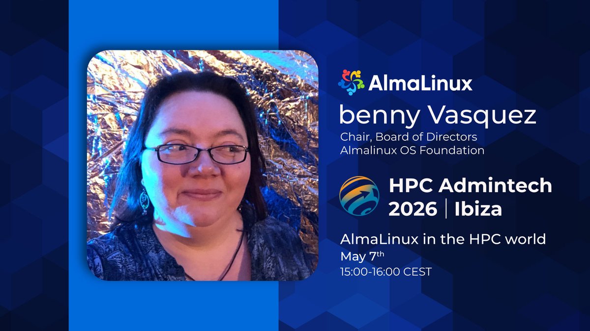 AlmaLinux tweet media
