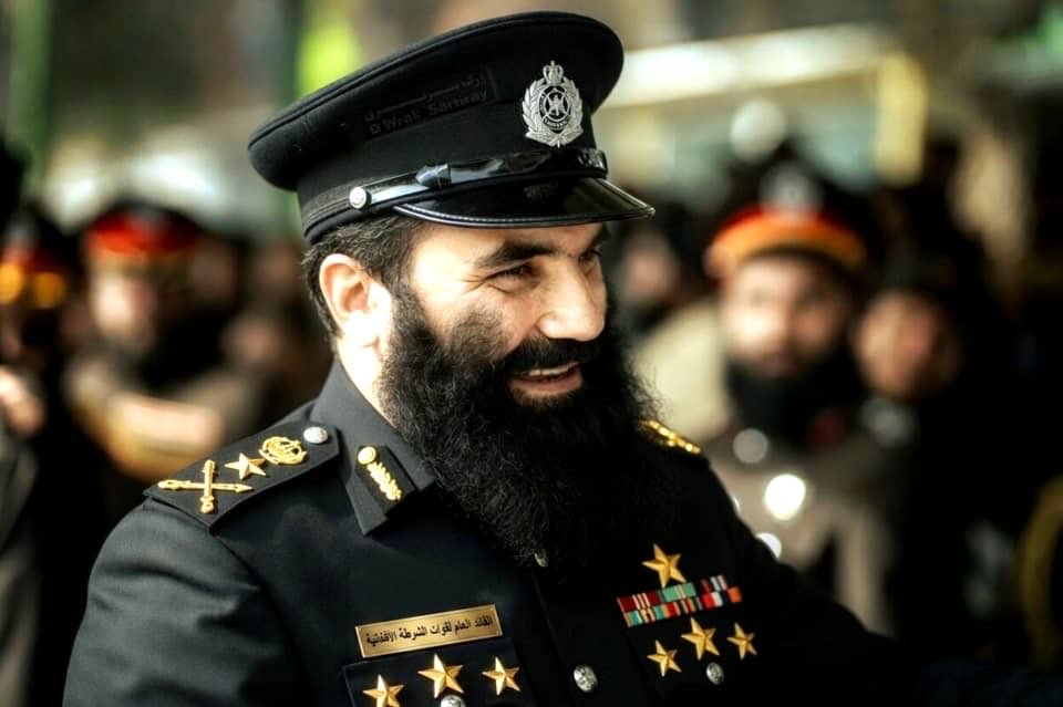 *د شرطه ځواک سر اعلی قومندان*
*جناب محترم خلیفه سراج الدین حقاني صاحب حفظه الله تعالي*💕😇