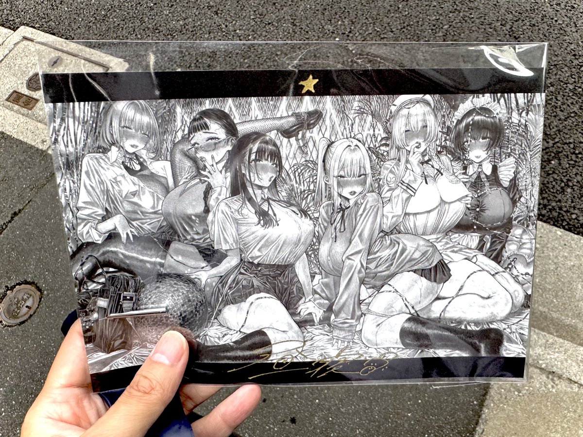 昼寝先生の原画展『ナマ漫』見てきた‼️ 5時間待って遂に入場出来た