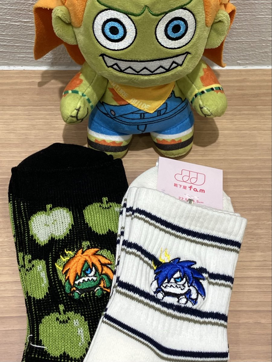 🦧⚡️STREET FIGHTER×Tabioコラボ⚡️🪡 大好評!#ブランカちゃん刺繍 🦧⚡️STREET FIGHTER×Tabioコラボ⚡️🪡 大好評!#ブランカちゃん刺繍