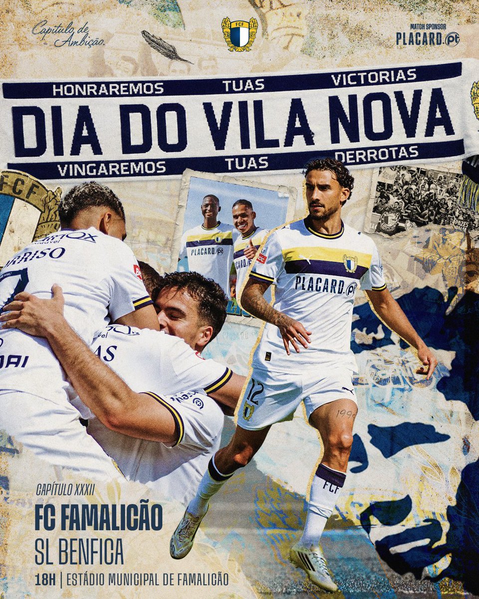 FCF1931_Oficial's tweet photo. É dia de criar mais uma memória 💪

⚪️🔵 #CapitulodeAmbicao #amordeperdicao #LigaPortugal #FCFSLB #DiadoVilaNova https://t.co/NuCTBbNlaW
