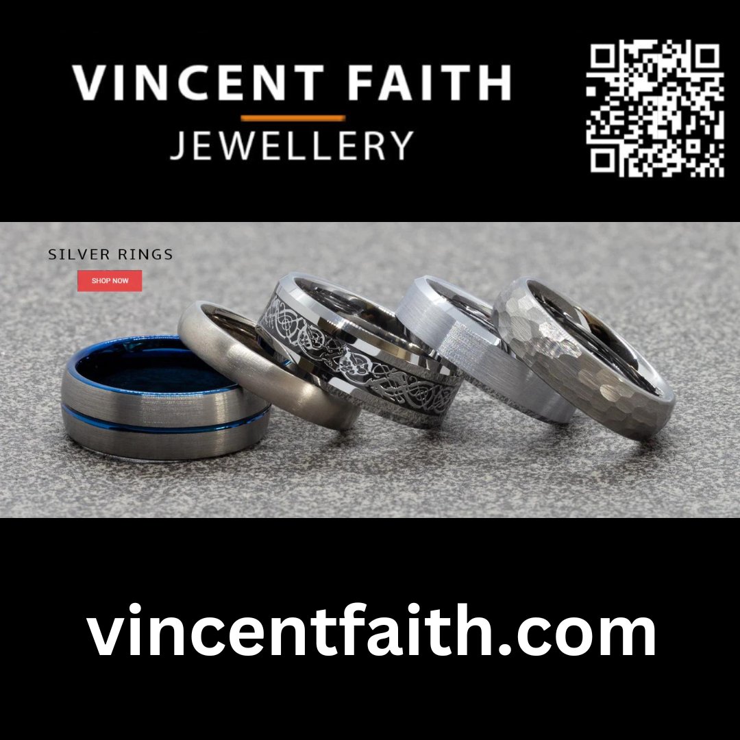 VincentFaithUK's tweet image. Please take a look at our Silver Ring Collection at rings.vincentfaith.com/Silver

We have over 200 designs to choose from at Vincent Faith

#jewellery #titanium #tungsten #mens #womens #men #women #wedding #ring #rings #weddingband #necklace #chain #silverring #SaturdayVibes