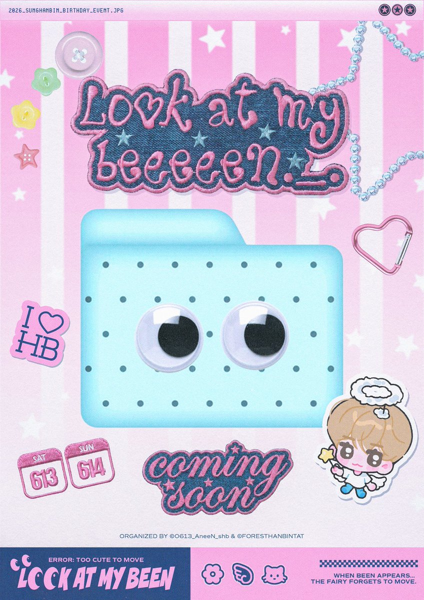 ˚*꒰ঌ𝟮𝟬𝟮𝟲 𝗦𝗨𝗡𝗚 𝗛𝗔𝗡𝗕𝗜𝗡 𝗕𝗜𝗥𝗧𝗛𝗗𝗔𝗬 𝗘𝗩𝗘𝗡𝗧໒꒱*˚

Lᴏᴏᴋ ᴀᴛ ᴍʏ ʙᴇᴇᴇᴇᴇɴ._.

𝘊𝘰𝘮𝘪𝘯𝘨 𝘴𝘰𝘰𝘯...

©ForestHanBintat X ©0613_AneeN_shb

#성한빈 #SUNGHANBIN #ソンハンビン