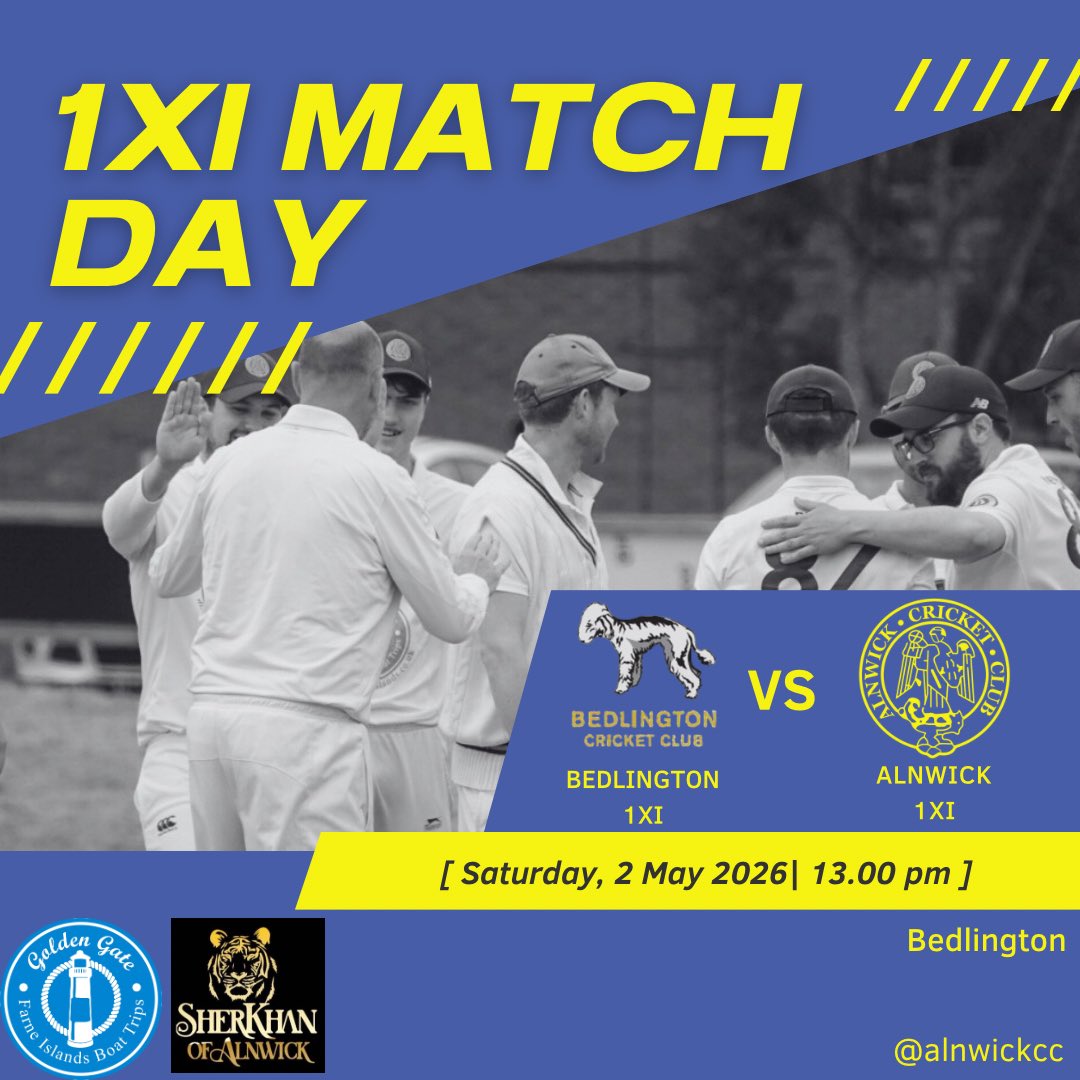 AlnwickCC's tweet image. It’s Match Day!

Good luck to both our sides in action today, let’s hope for two wins 🤞

#ACC #UTW 🔵🟡🏏
