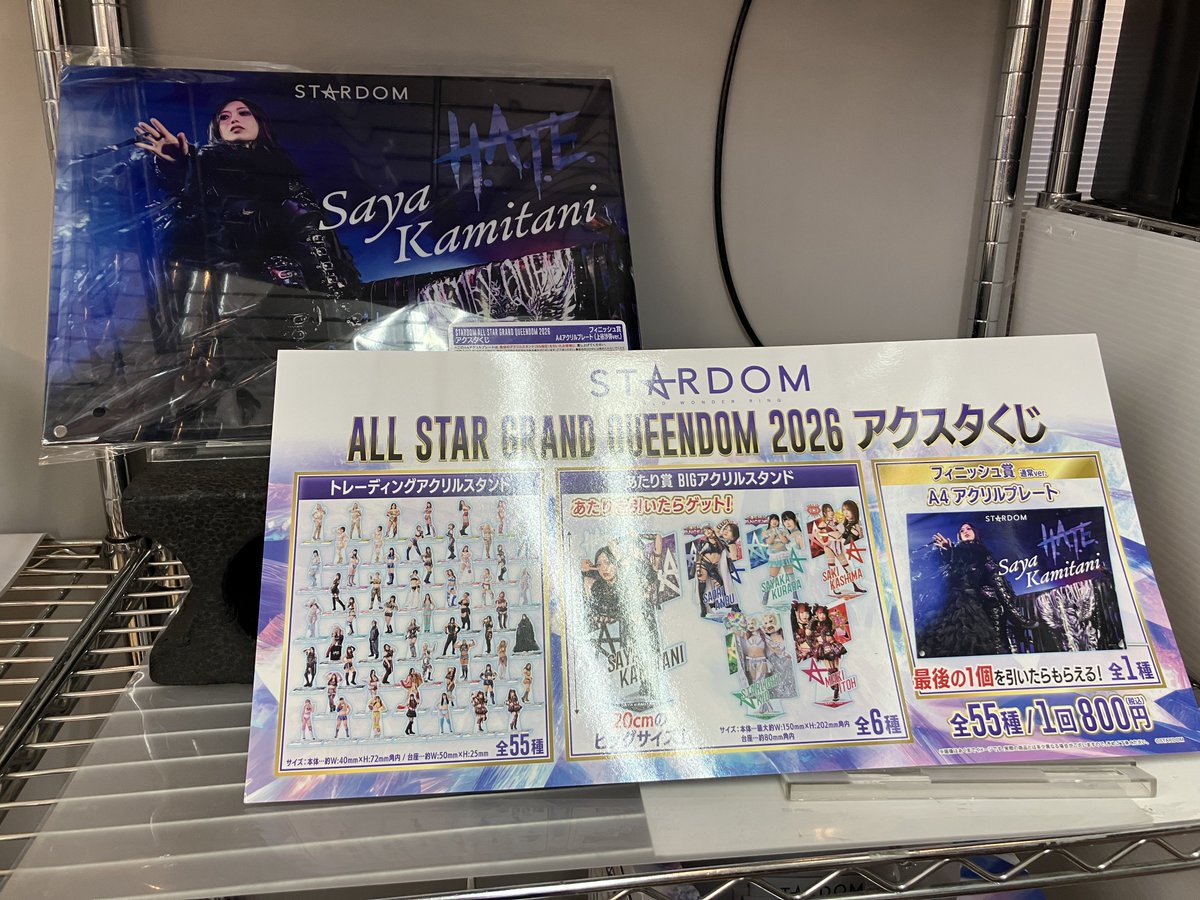 くじ 【消化情報】 STARDOM ALL STAR GRAND QUEENDOMくじ 1回税込800