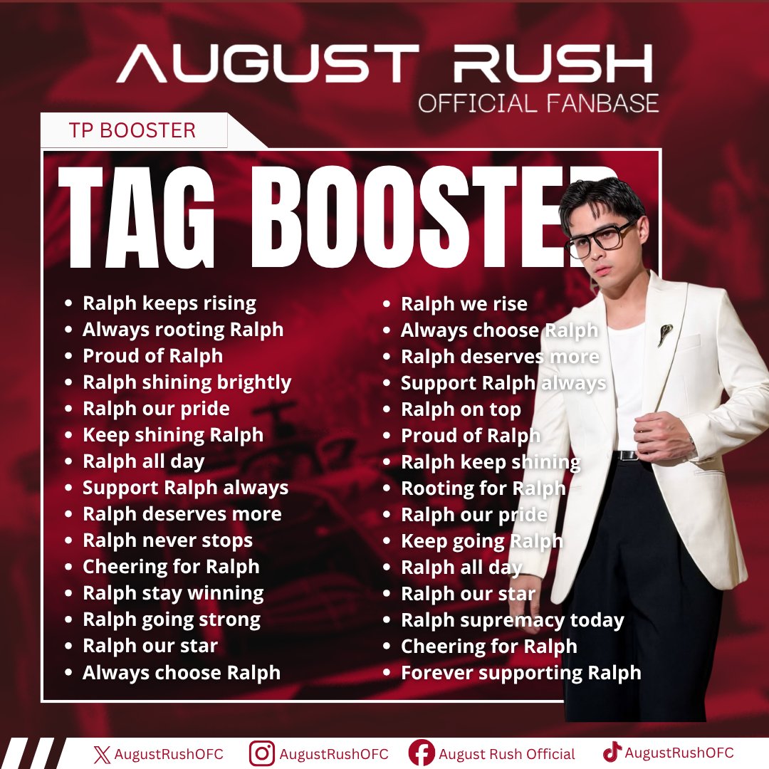 AUGUST RUSH TRENDSETTER tweet media
