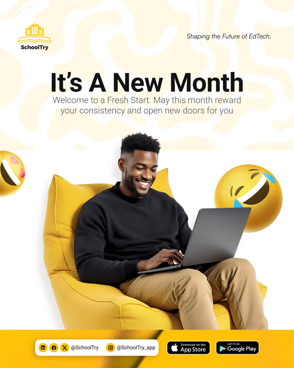 SchoolTrySoft's tweet image. May is here, and we’re focused on one thing: Consistency. From OAU to UNILORIN, we’re powering the students and institutions that are shaping the future of Africa.
May this month open the doors you've been working toward.
#SchoolTry #EdTech #May #Innovation #StandardOfExcellence