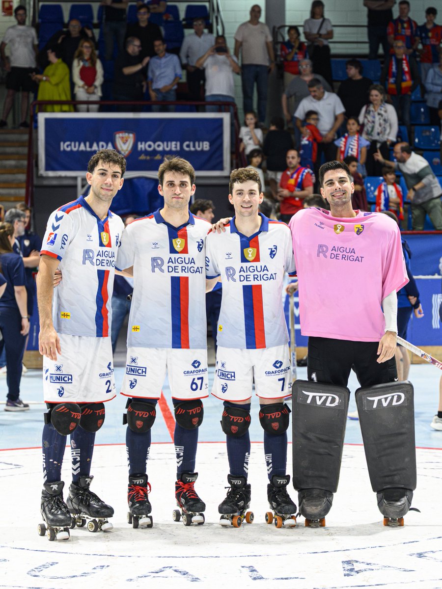 IgualadaHC's tweet photo. 💙GRÀCIES PER TOT❤️

Ahir Les Comes va viure una nit molt especial.

Però això no s’acaba aquí.
Arriben els playoffs… i volem seguir somiant. Encara ens queden moltes nits per gaudir a Les Comes.

Perquè som l’Igualada Hoquei Club.
I caminem sempre endavant!💙❤️

📸 @isaacnasu https://t.co/Mpbakc5nCY