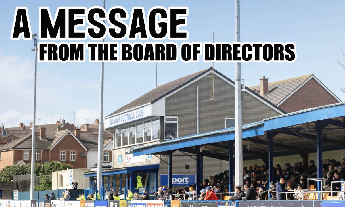 Bangor FC tweet media