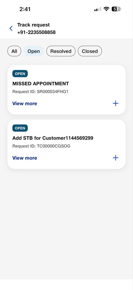 lijuraju's tweet photo. @JioCare @reliancejio 
It’s been 15 days since I have made the payment for JIO STB and despite multiple complaints and service request my STB is still not installed. How are you going to address this and what kind of compensation you are going to give for such harassment. https://t.co/b2pjNPCuap