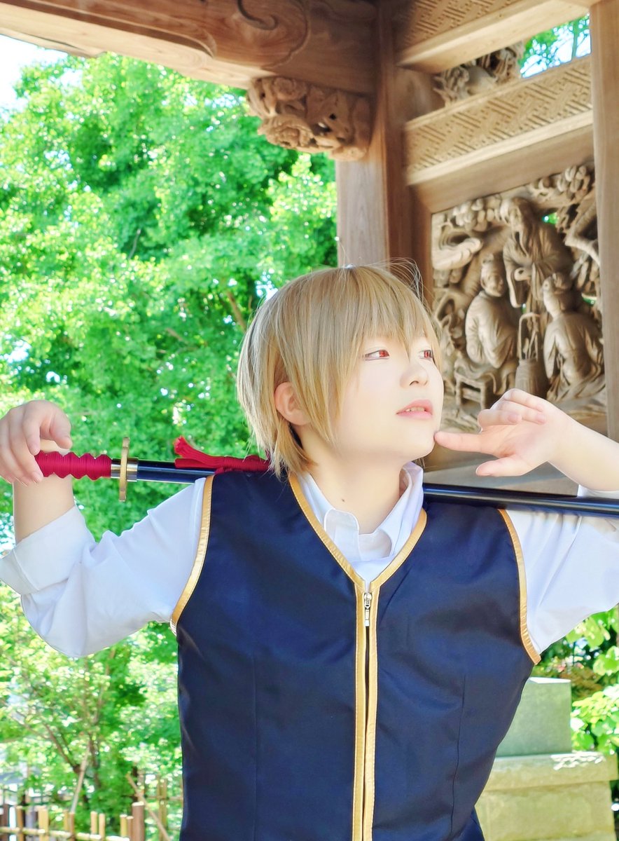 raimu30142917's tweet photo. #江ノ島コスプレ祭 #銀魂コスプレ https://t.co/mfN5ofcSAA