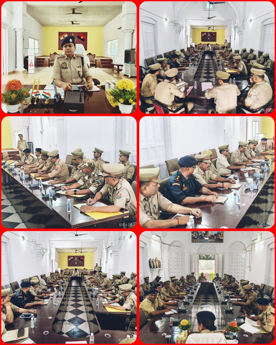 co34pacup's tweet photo. जोनल गोष्ठी/सैनिक सम्मेलन 34वीं वाहिनी पीएसी वाराणसी 
आज दिनांक 02/05/2026 दिन* शनिवार  को जोनल *सेनानायक जनपद वाराणसी श्रीकाशी विश्वनाथ मंदिर सुरक्षा, *डा0 मीनाक्षी कात्यायन आईपीएस* की अध्यक्षता में वाहिनी सभागार में *जोनल/सैनिक सम्मेलन का आयोजन किया गया। https://t.co/YrsiflvuxH