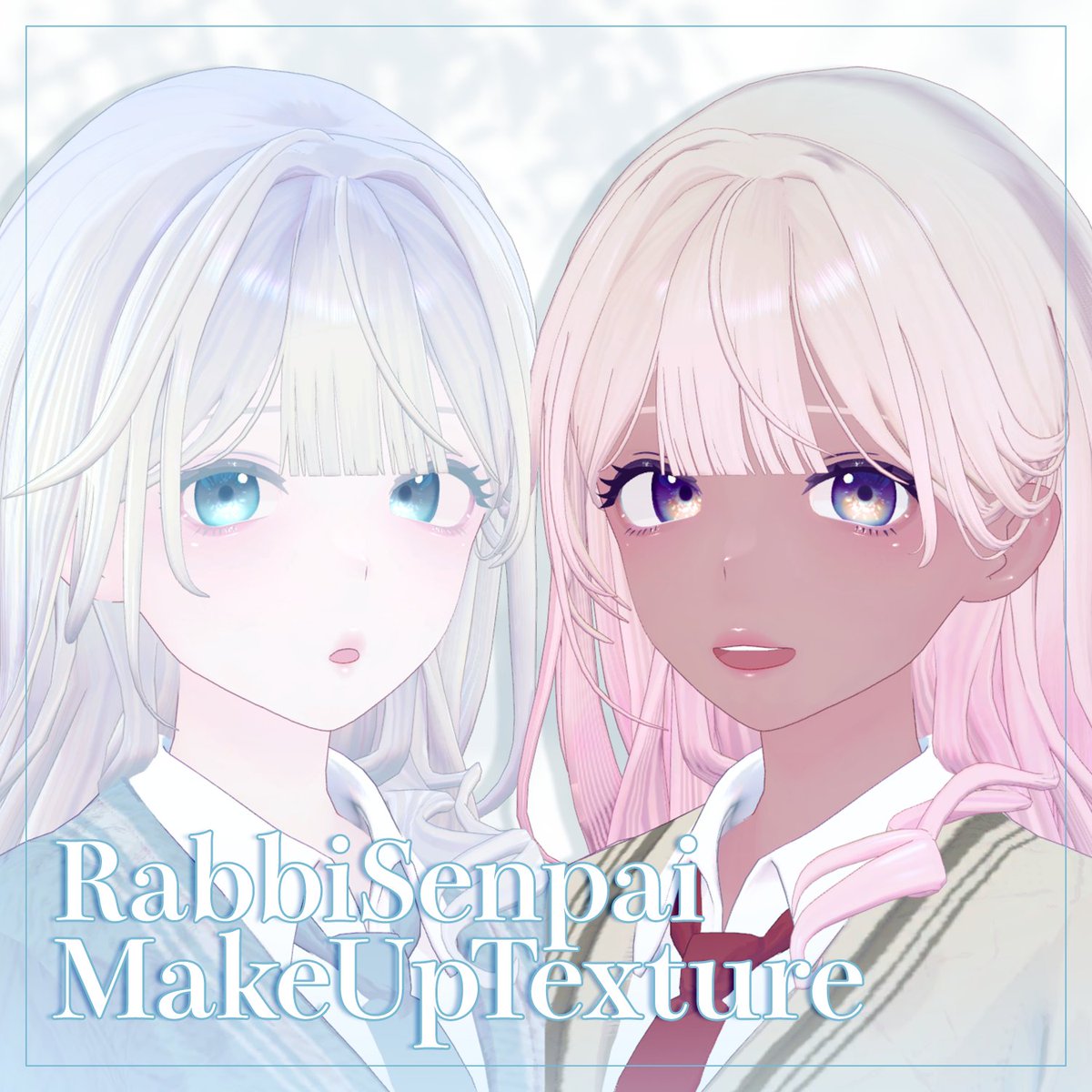 narutoya_PR's tweet photo. ラビ先輩メイクテクスチャ 
RabbiSenpai Makeup Texture | なると屋🍥 https://t.co/yqdEQ1KY0i 
#booth_pm
#ラビ先輩 用の大人ナチュラル系
メイクテクスチャ販売開始しました！ https://t.co/HvY8qmYoWu