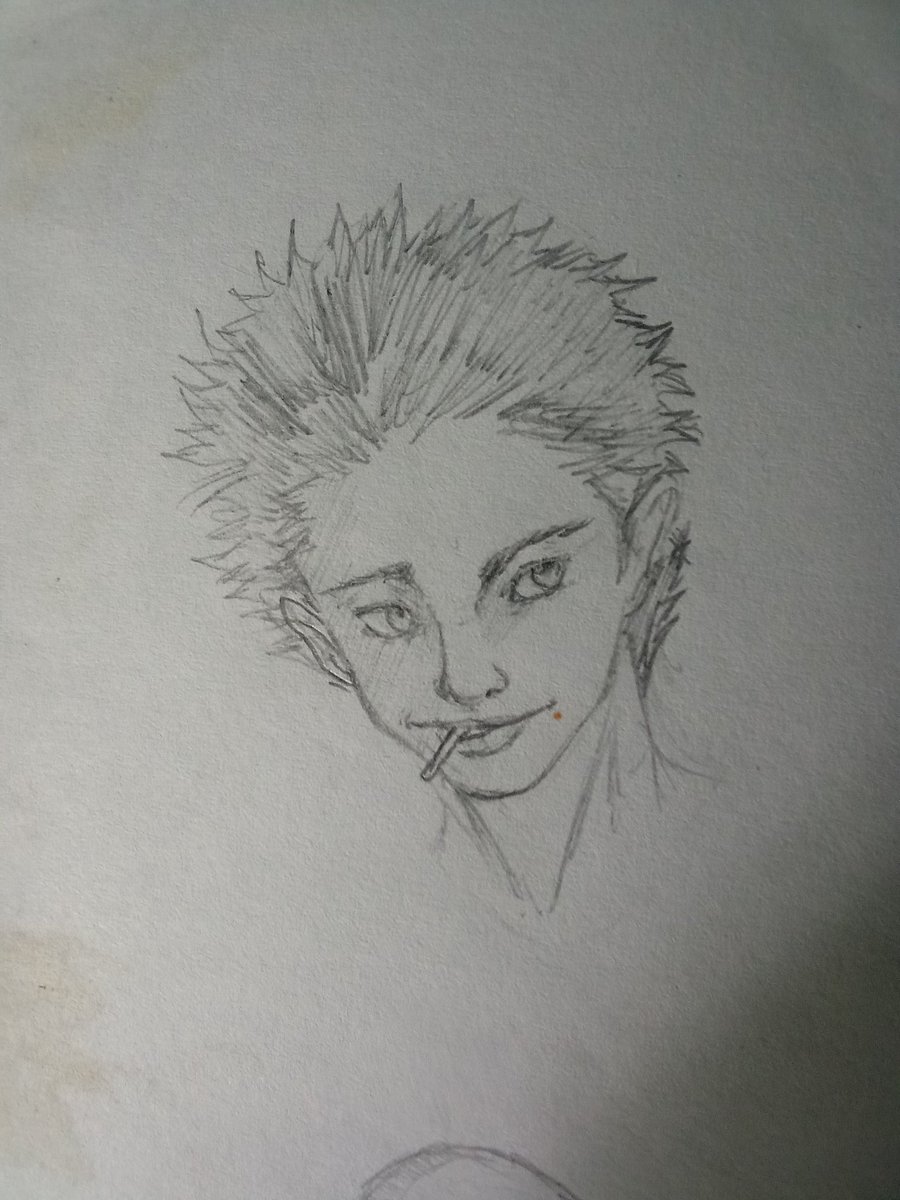 akwamfon_e's tweet image. Came across this sketch I made like two years ago, and I’m kinda surprised how good it actually looks. What’s even crazier is I didn’t use any reference back then I used to avoid that stuff completely.
#art #artmoots #artworks #drawing #sketch